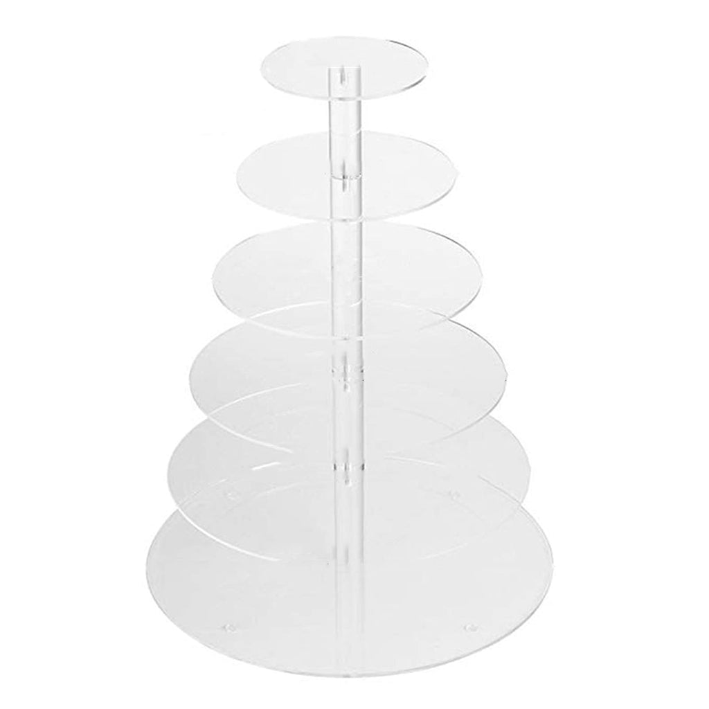 Acrylic Cupcake Tower & Cake Display Stand for Parties