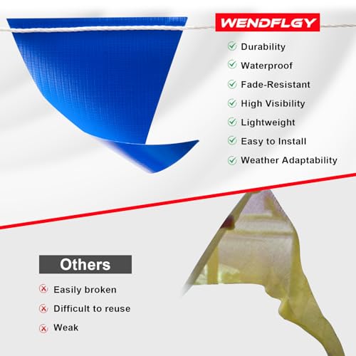 Bright Pennant Flag Banner for Parties & Event Decor