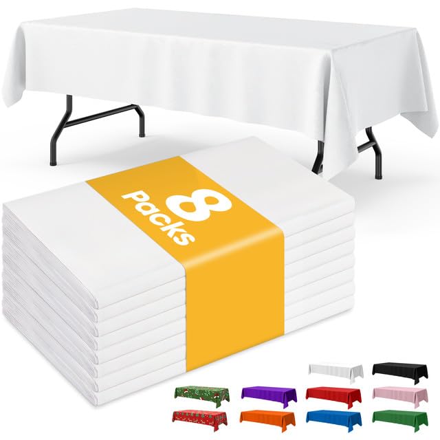 Disposable Plastic Tablecloth for Parties & Events