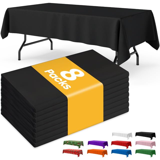 Disposable Plastic Tablecloth for Parties & Events
