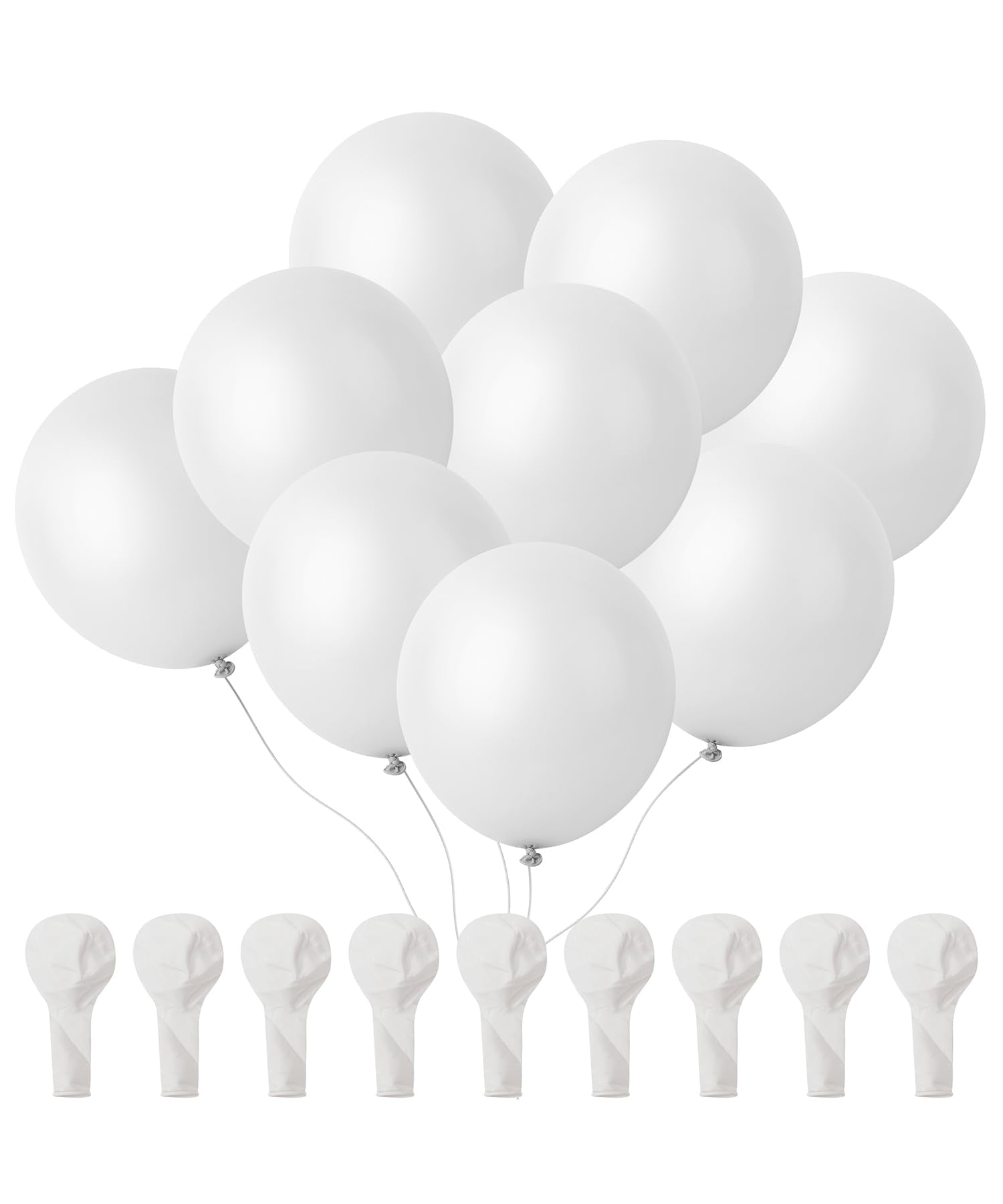 54-Pack 12-Inch Latex Party Balloons for Celebrations