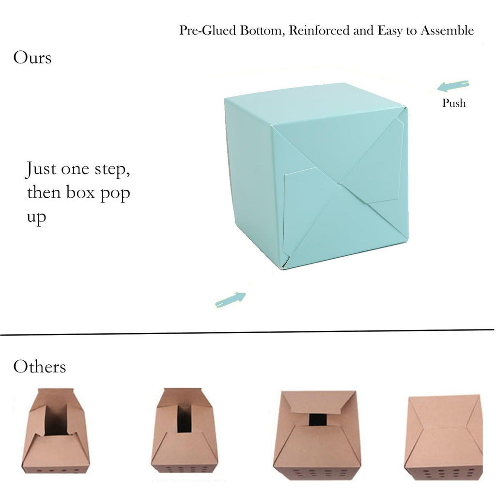 25-Piece 3-Inch Square Gift Box Set with Lids