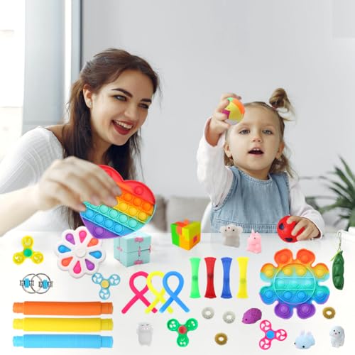 35-Piece Fidget Toy Party Favor Pack for Kids & Adults