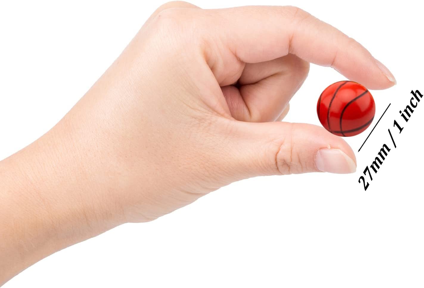 27mm Colorful High-Bounce Ball Party Favor Pack