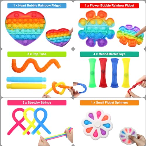 35-Piece Fidget Toy Party Favor Pack for Kids & Adults