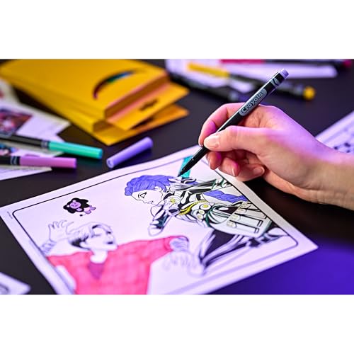 40-Piece Kids Coloring & Sticker Art Activity Case
