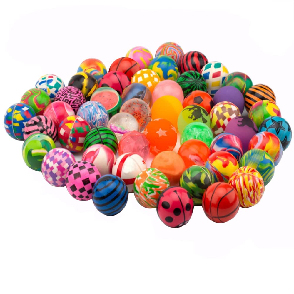 27mm Colorful High-Bounce Ball Party Favor Pack