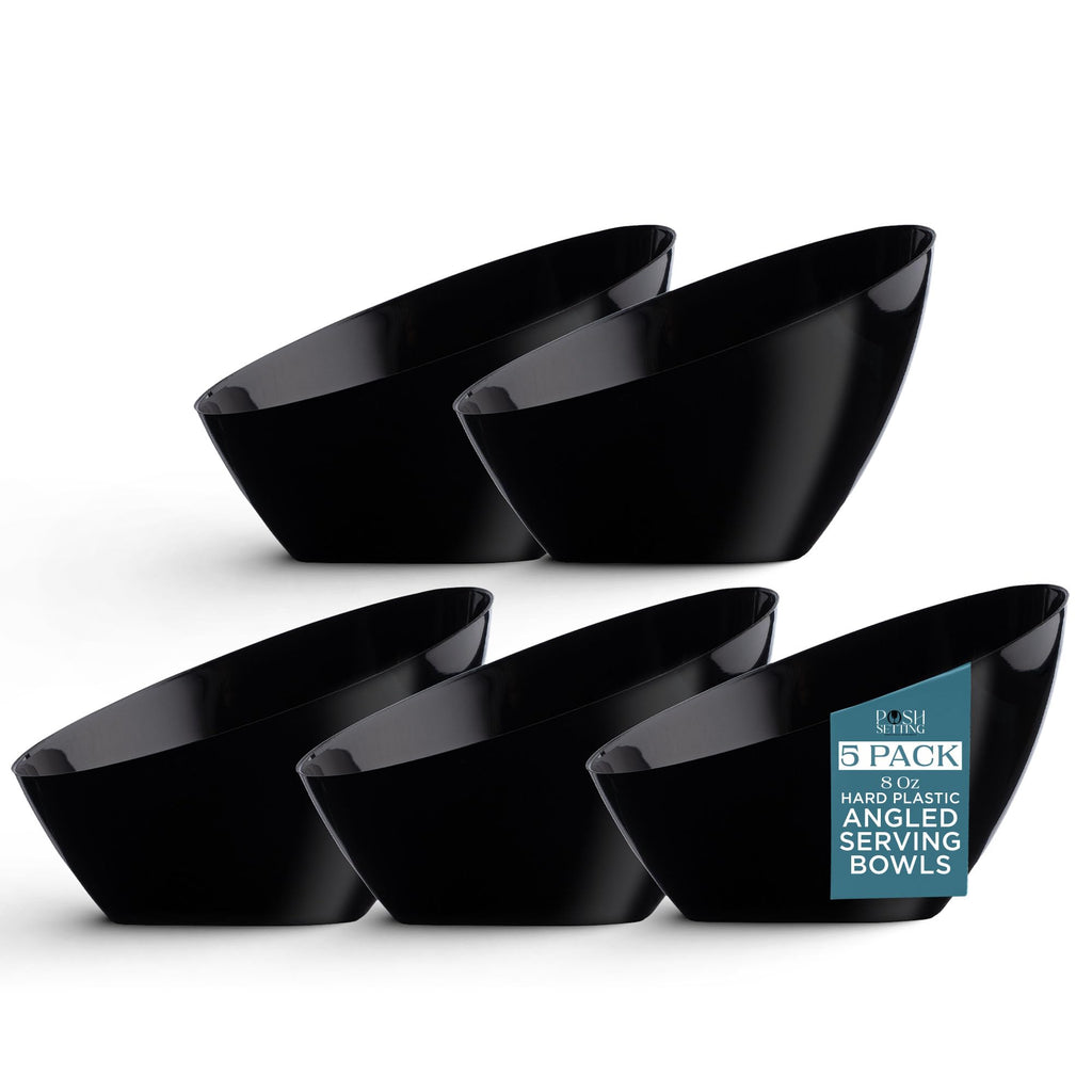 6-Piece 5 oz Footed Tulip Glass Dessert Bowl Set