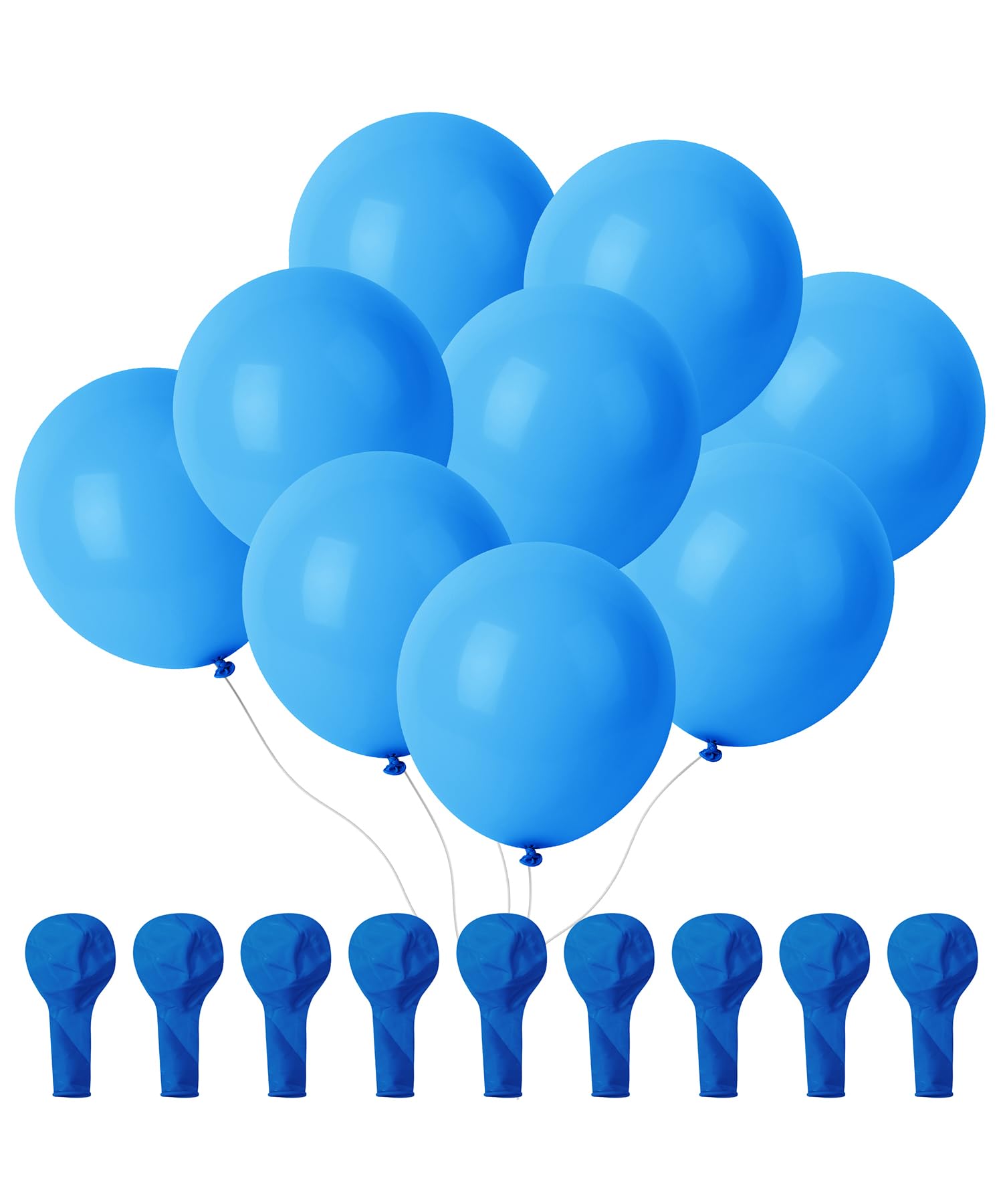54-Pack 12-Inch Latex Party Balloons for Celebrations