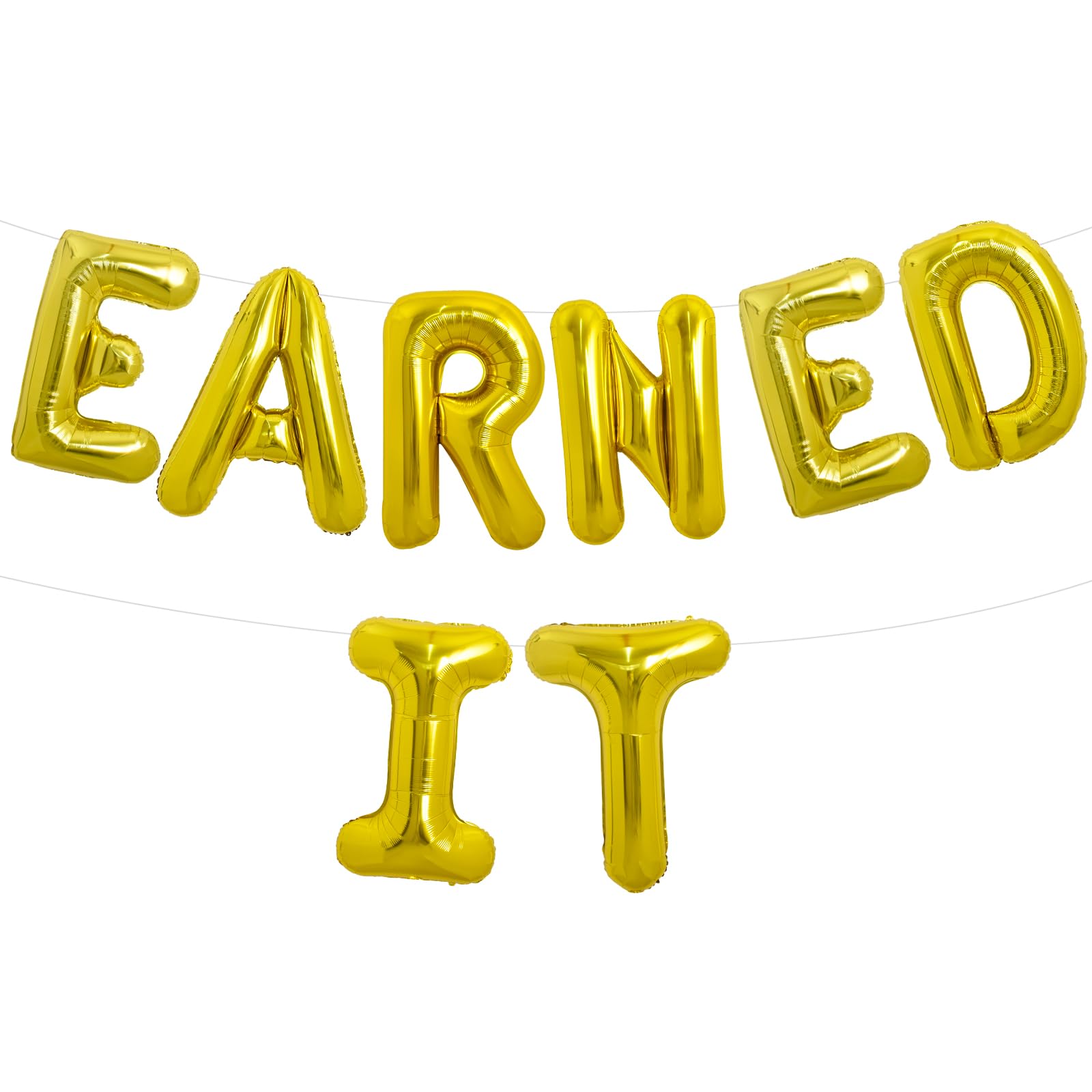 40-Inch Large Gold Letter & Number Foil Balloons