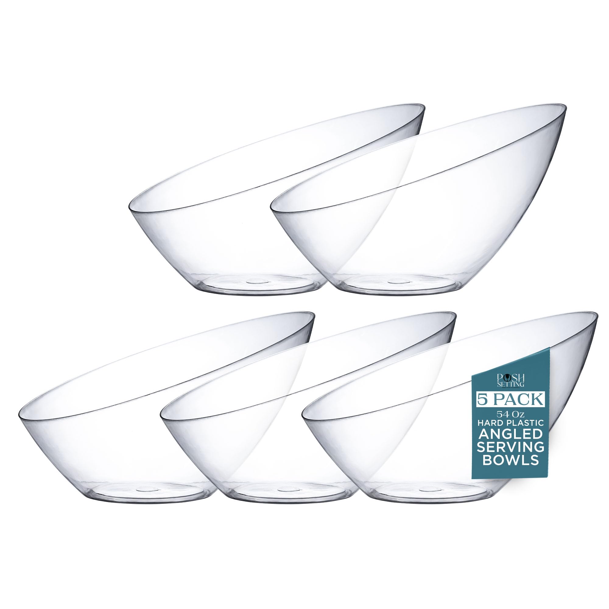 6-Piece 5 oz Footed Tulip Glass Dessert Bowl Set