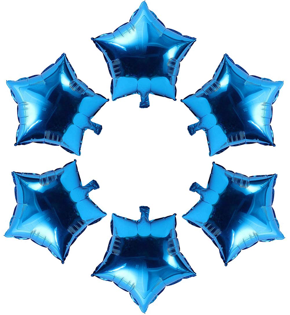 24-Piece 18-Inch Star Foil Balloon Party Set