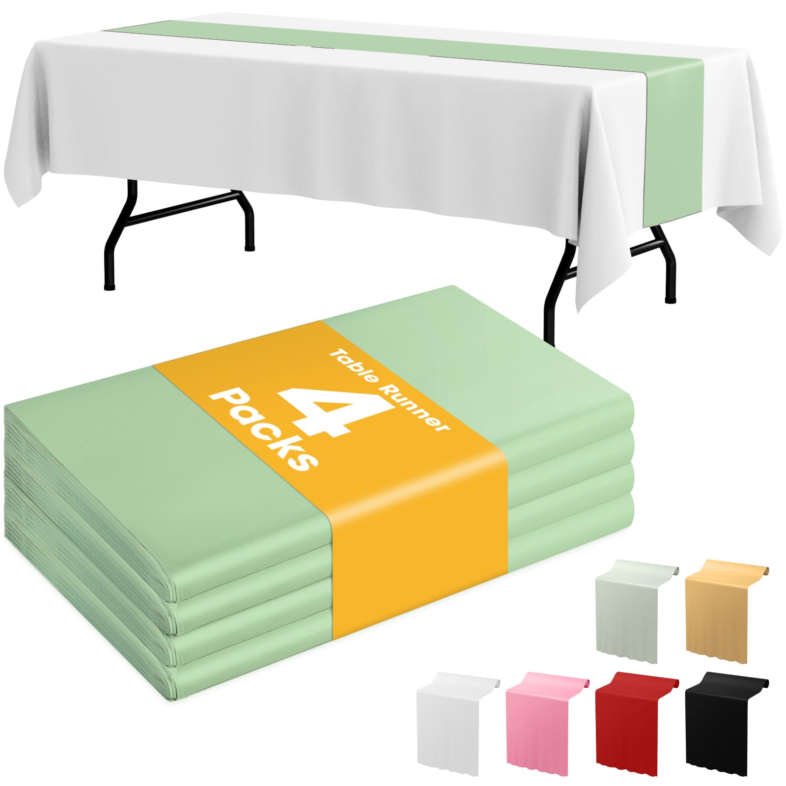 Disposable Plastic Tablecloth for Parties & Events