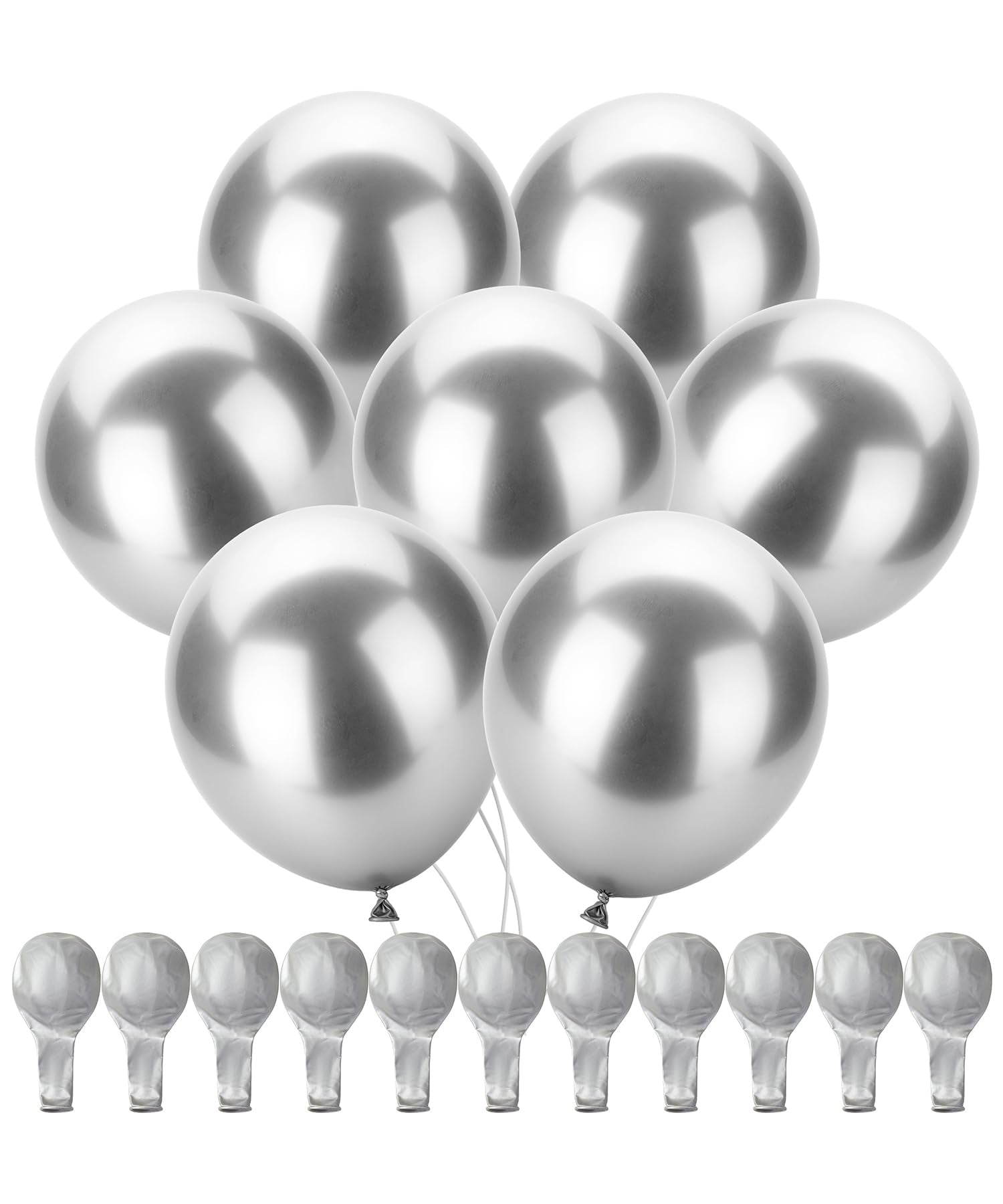 54-Pack 12-Inch Latex Party Balloons for Celebrations