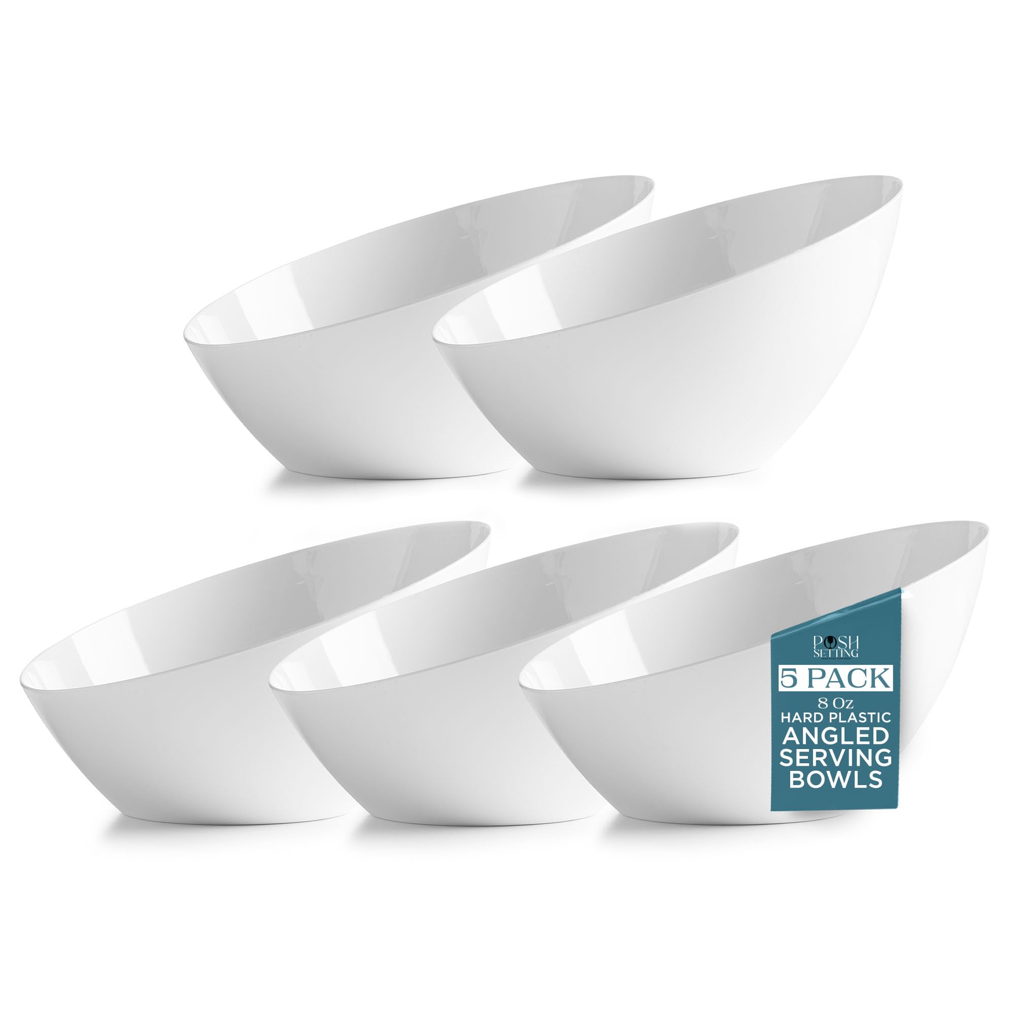 6-Piece 5 oz Footed Tulip Glass Dessert Bowl Set