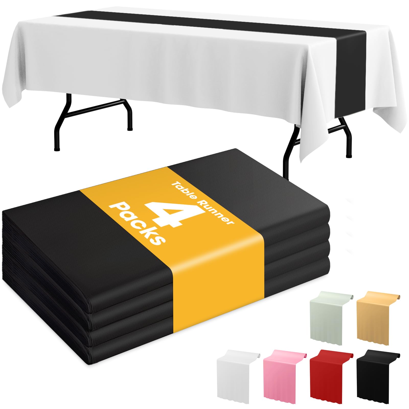 Disposable Plastic Tablecloth for Parties & Events