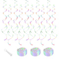 Hanging Swirl Decorations 30 Pcs