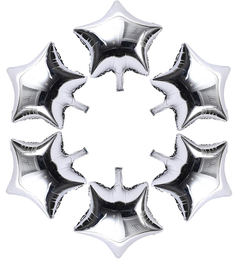 24-Piece 18-Inch Star Foil Balloon Party Set