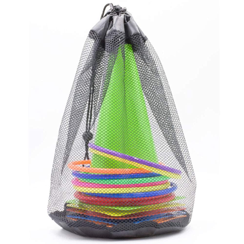 26-Piece Colorful Cone & Ring Toss Outdoor Game Set