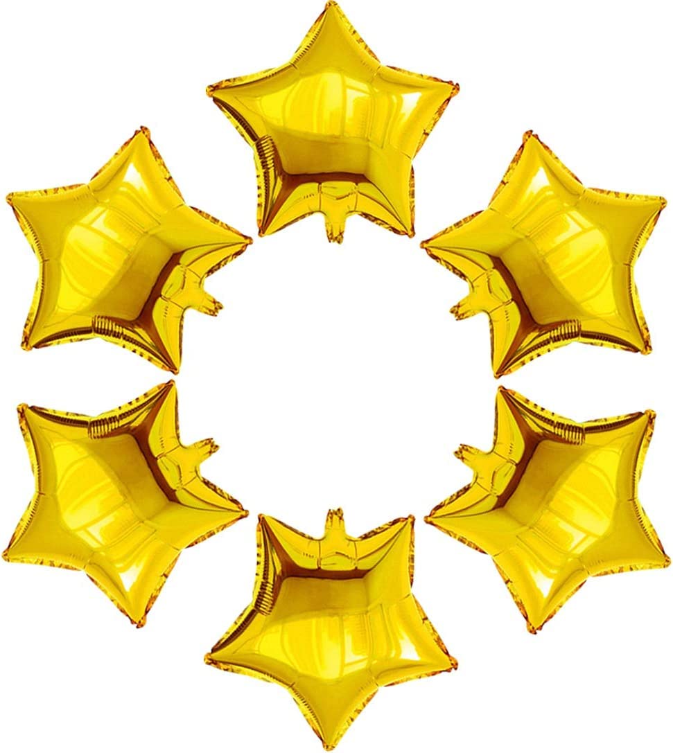 24-Piece 18-Inch Star Foil Balloon Party Set