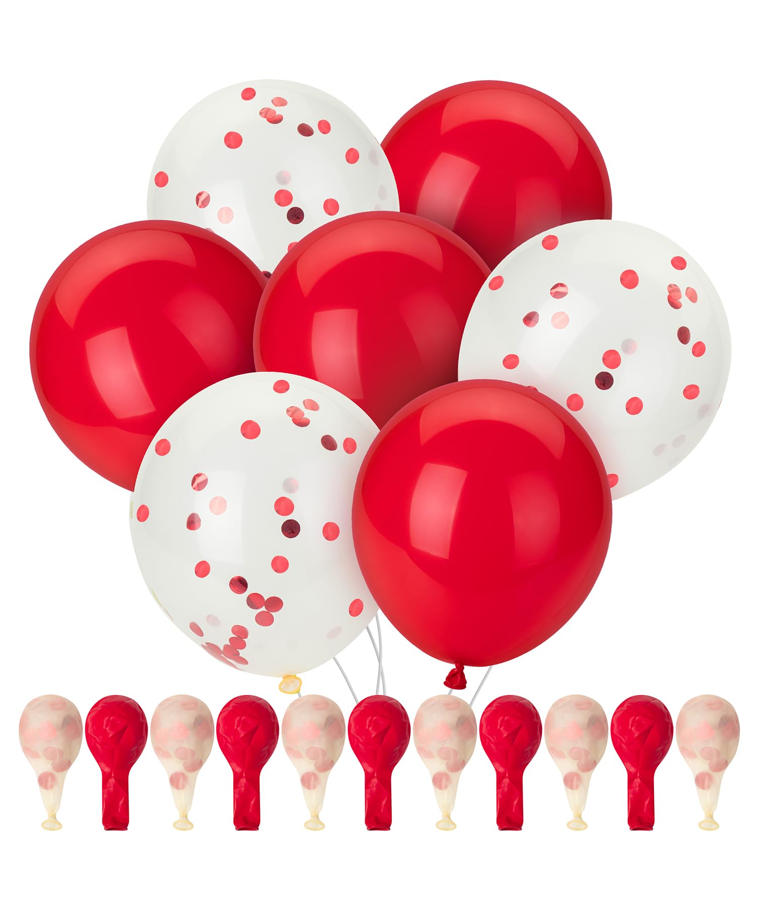 54-Pack 12-Inch Latex Party Balloons for Celebrations