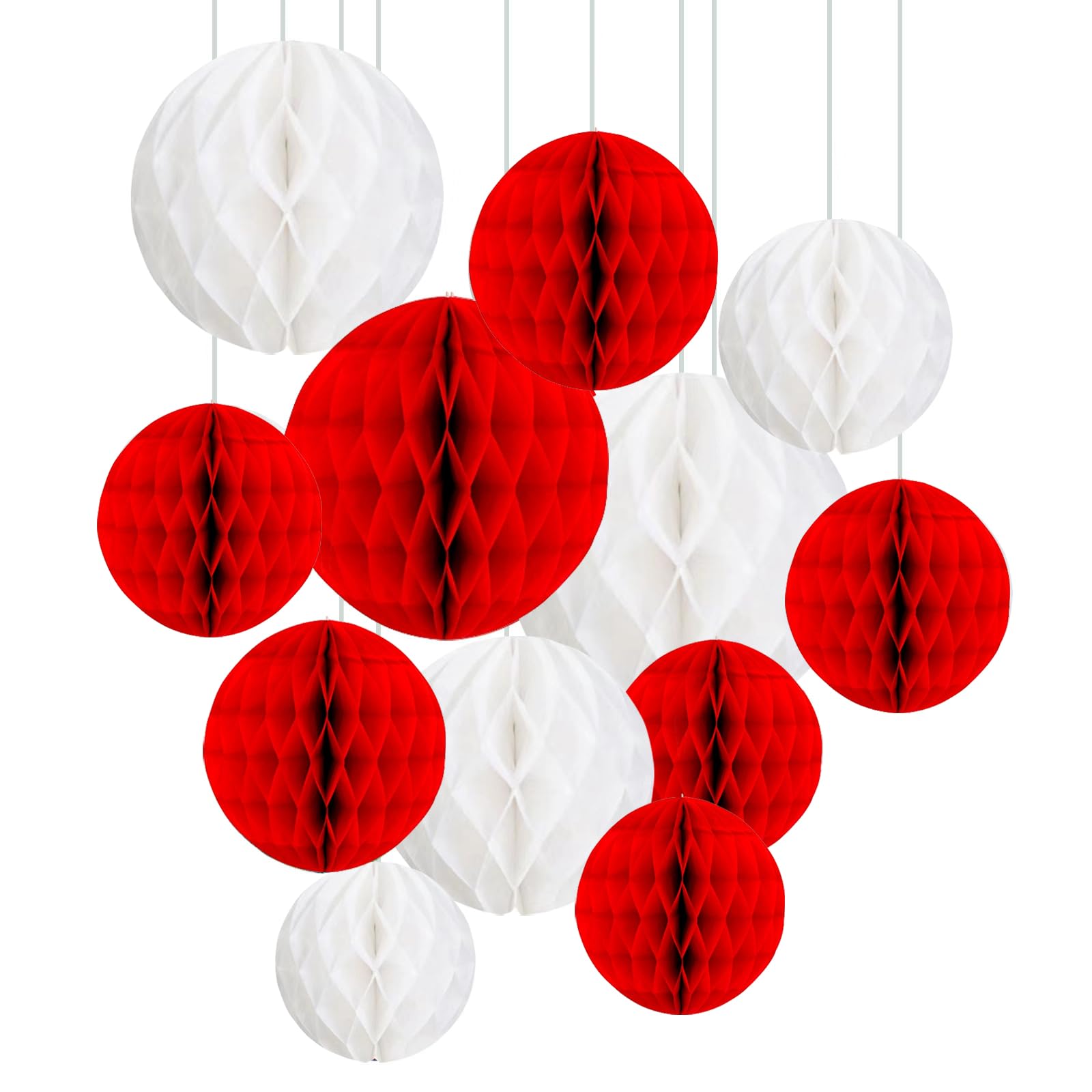 Honeycomb Ball Hanging Decorations for Parties & Events