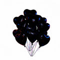 Geettcaifu 12 Pcs 18 Inch Heart Foil Balloons, Mylar Love Heart Helium Balloons for Wedding, Birthday Party, Valentines Day, Engagement Anniversary Party, Baby Shower Decorations
