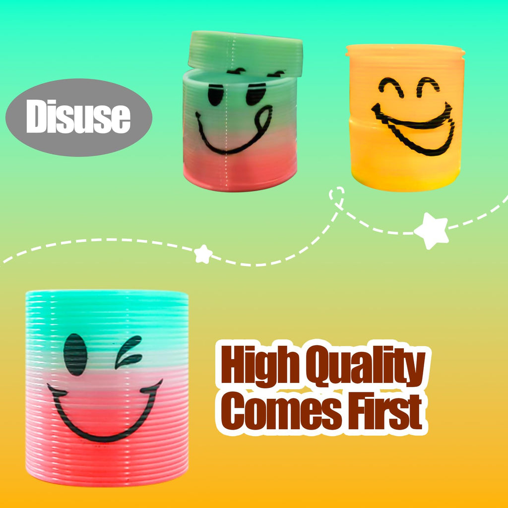 Colorful Mini Spring Toy Party Favor Pack for Kids