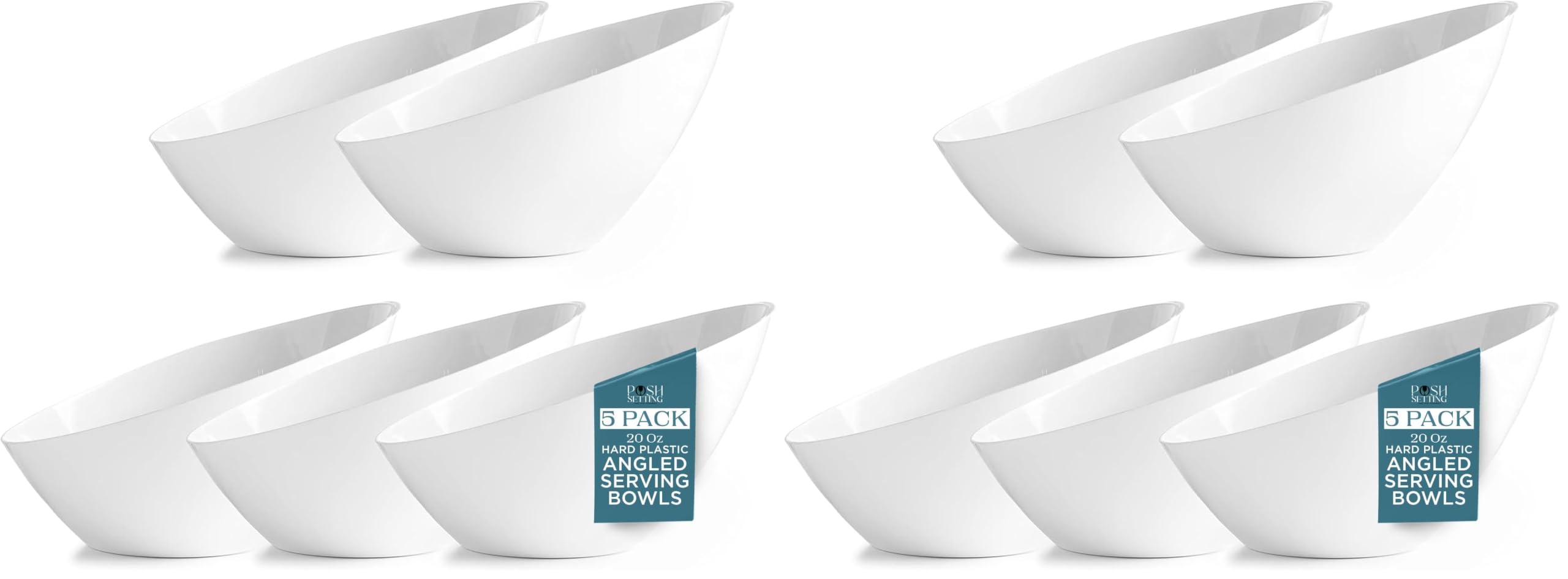 6-Piece 5 oz Footed Tulip Glass Dessert Bowl Set