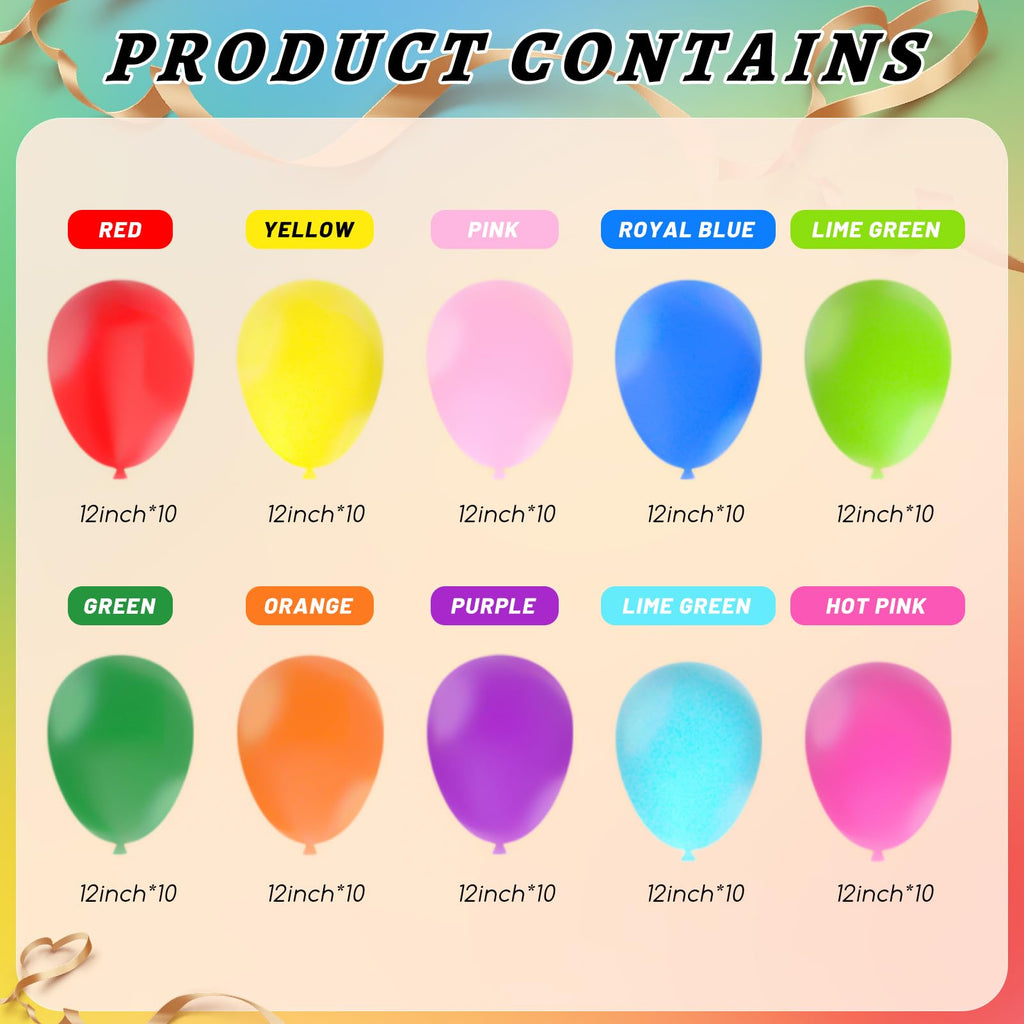 180 Pcs Balloons