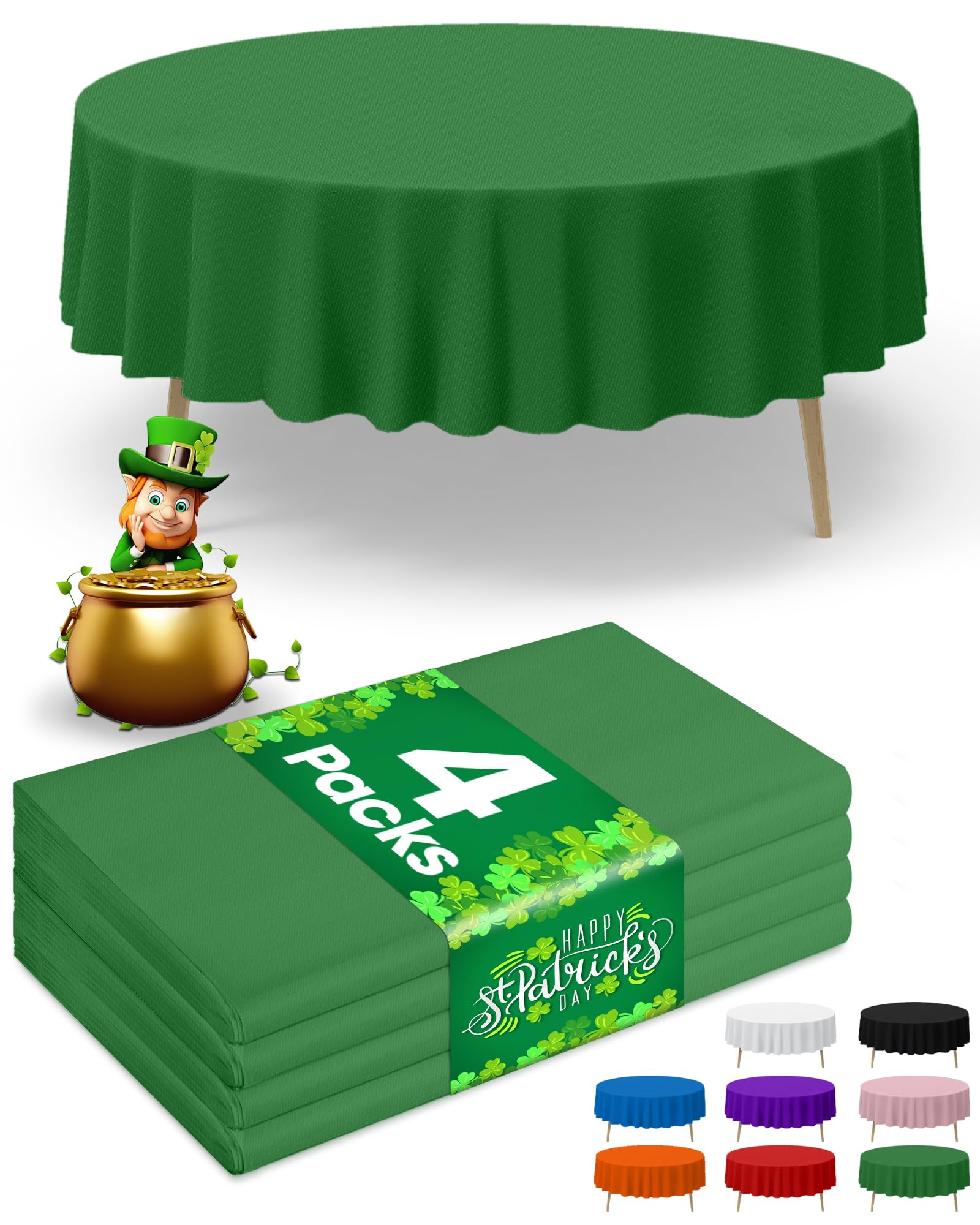 Disposable Plastic Tablecloth for Parties & Events