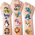 102-Style Tropical Luau Temporary Tattoo Party Pack