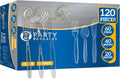 Disposable Plastic Forks, Spoons & Knives Cutlery Set