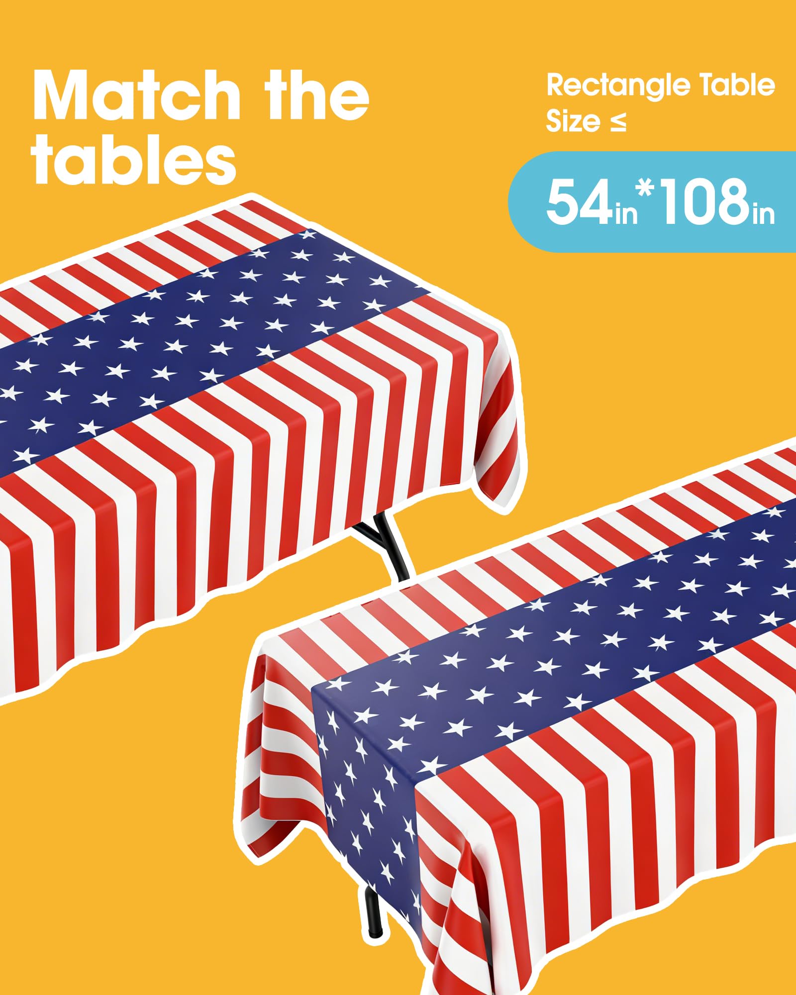 Disposable Plastic Tablecloth for Parties & Events