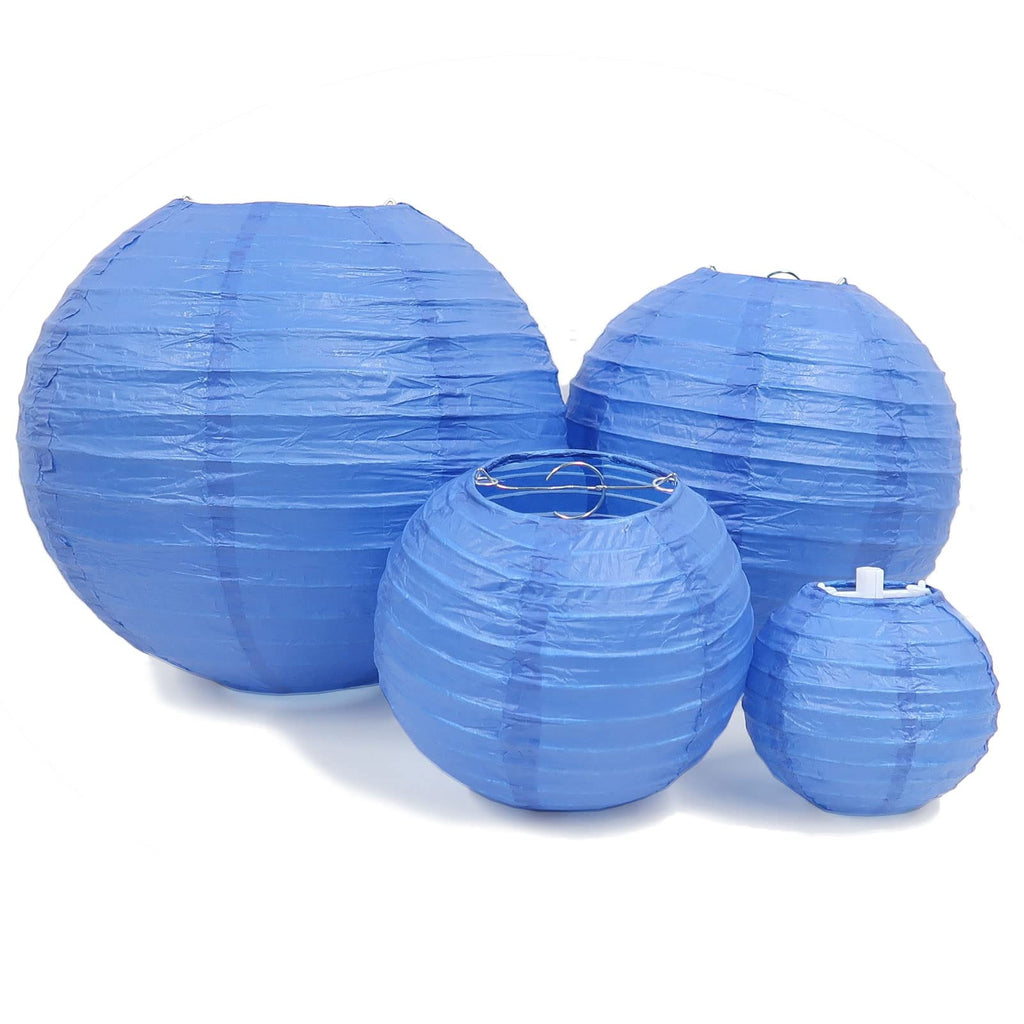 LURICO Paper Lanterns - Paper Hanging Decorations Ball Lanterns Lamps for Home Decor, Parties, and Weddings