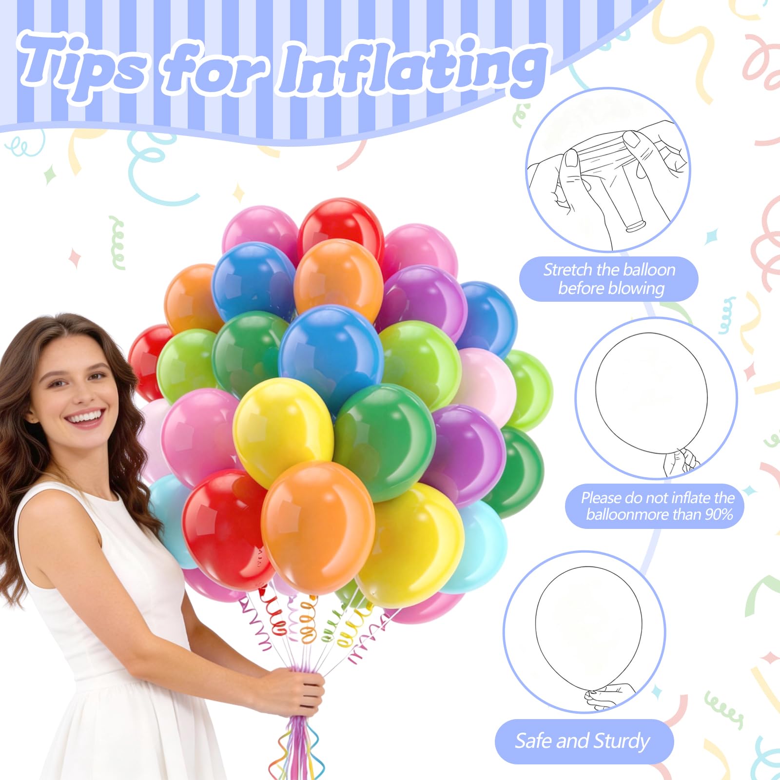 180 Pcs Balloons