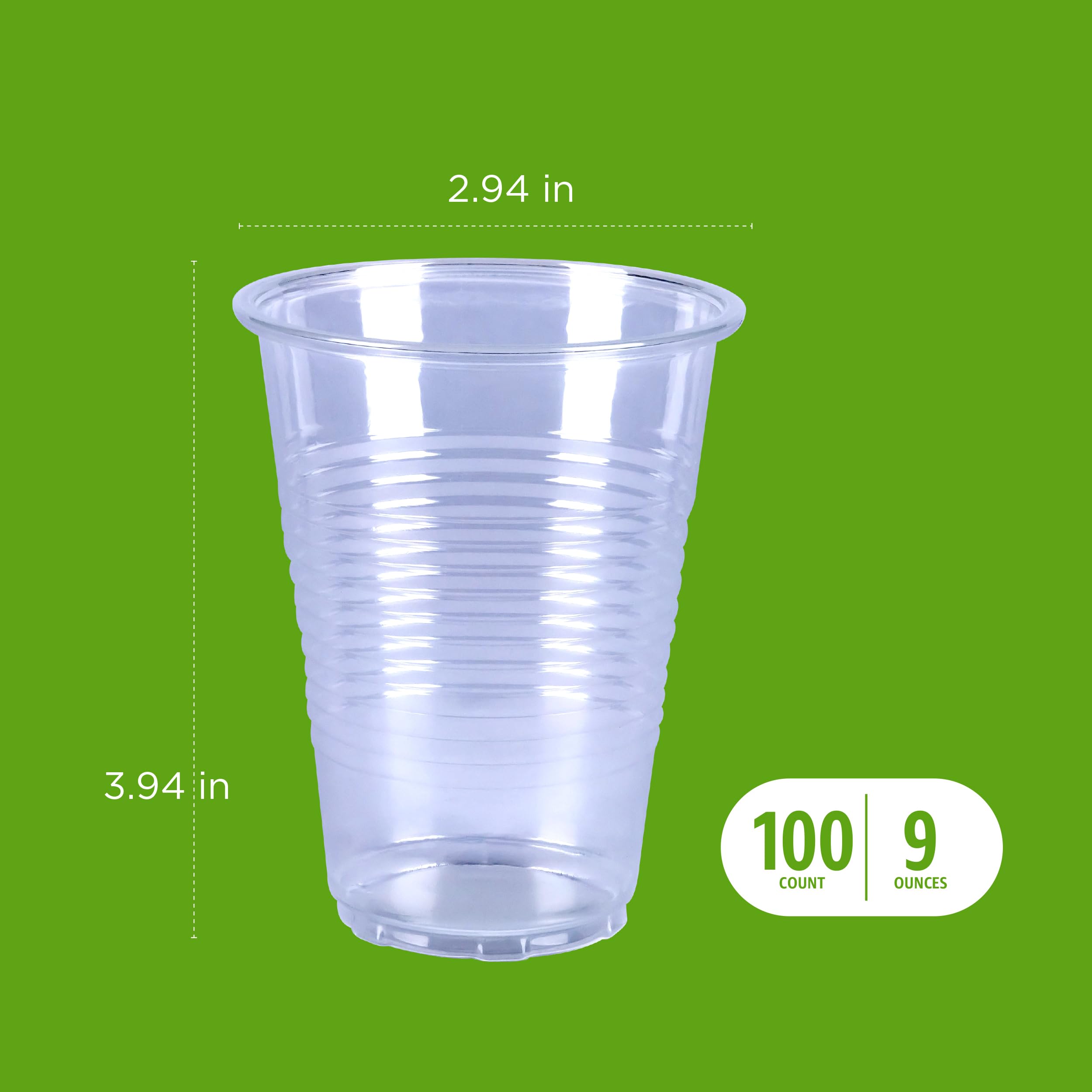 Clear Disposable Plastic Party Cups for Events