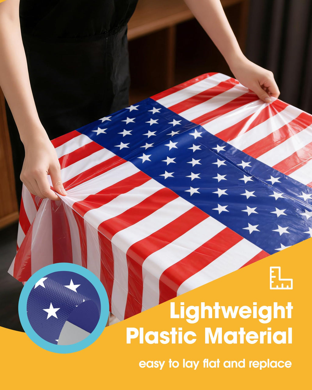Disposable Plastic Tablecloth for Parties & Events
