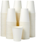 1000-Pack 12 oz White Disposable Paper Cups