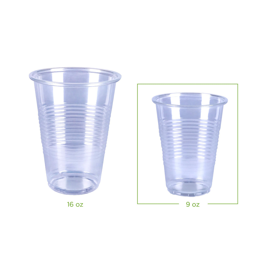 Clear Disposable Plastic Party Cups for Events