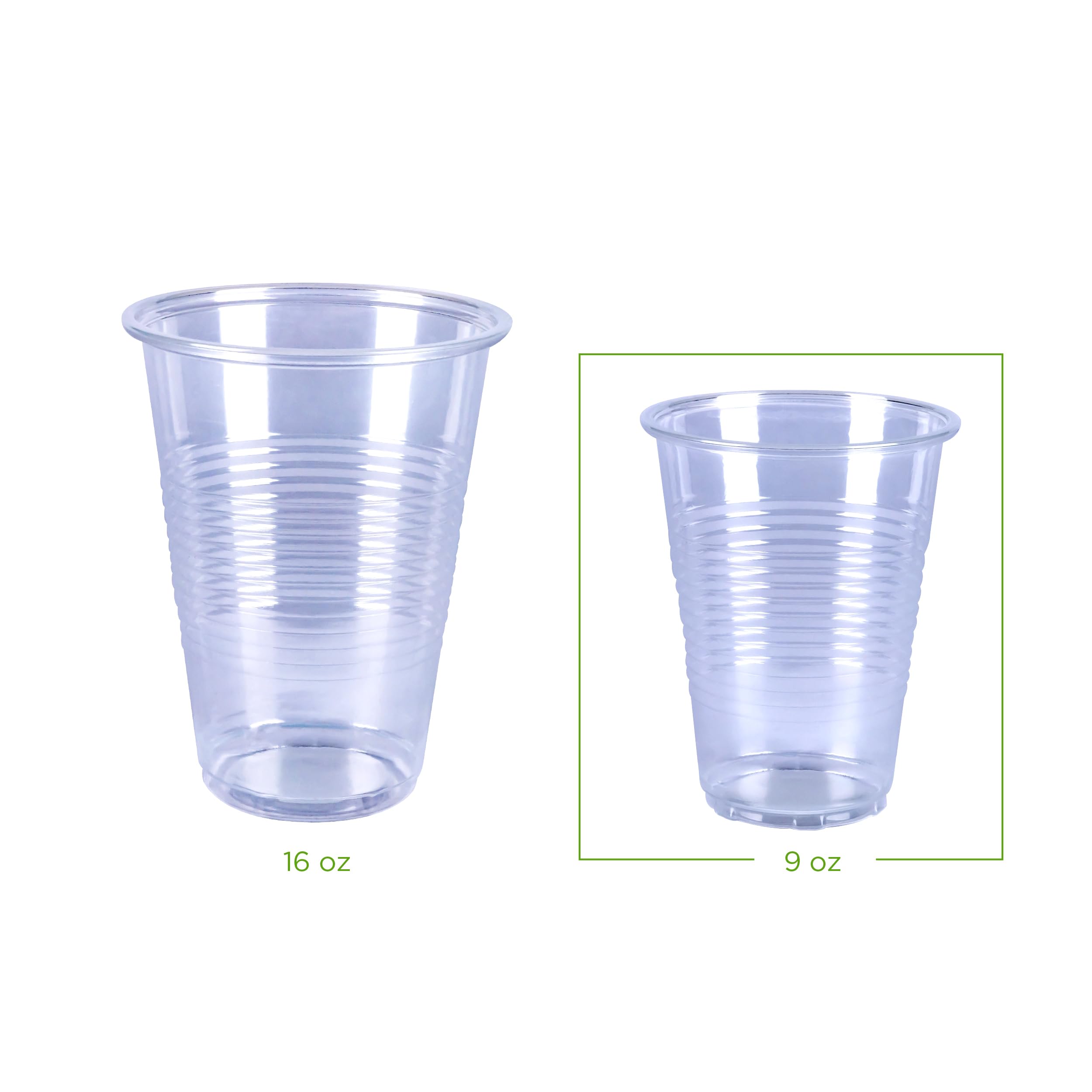 Clear Disposable Plastic Party Cups for Events