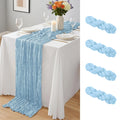 20 x 120-Inch Semi-Sheer Gauze Table Runner