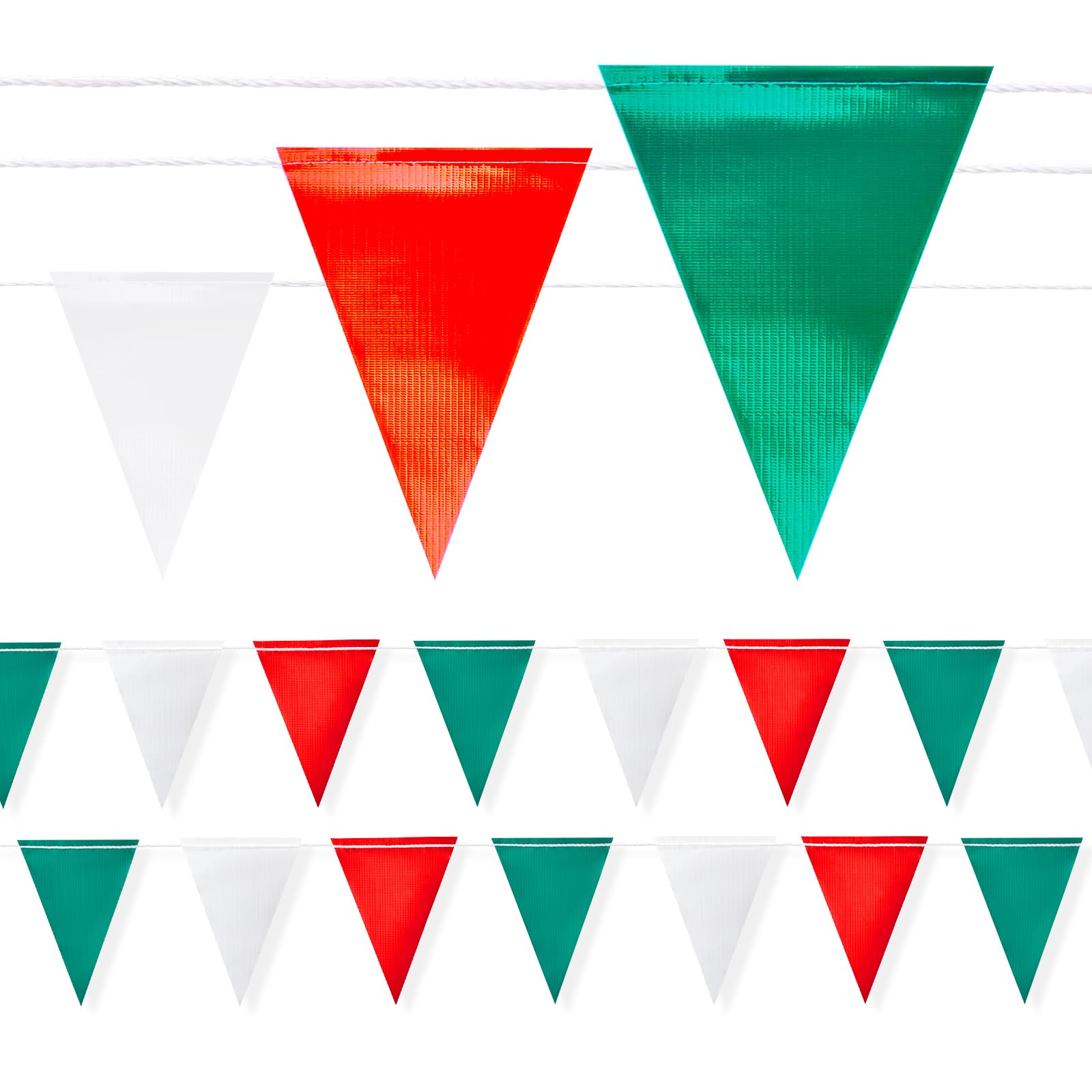 Bright Pennant Flag Banner for Parties & Event Decor