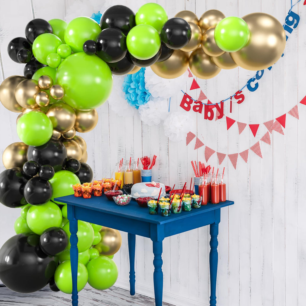 50pcs Balloons, 12inch Helium Quality Black Latex Balloons for Birthday Wedding Graduation