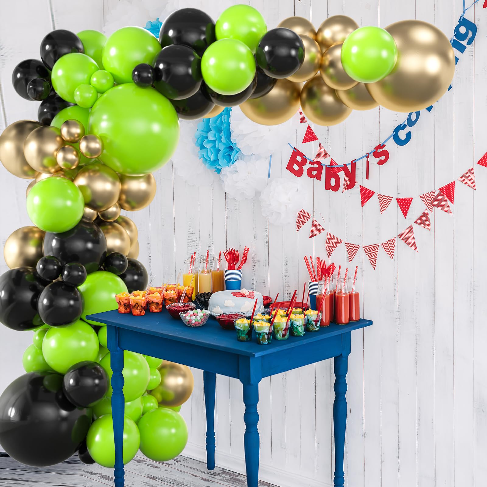 50pcs Balloons, 12inch Helium Quality Black Latex Balloons for Birthday Wedding Graduation