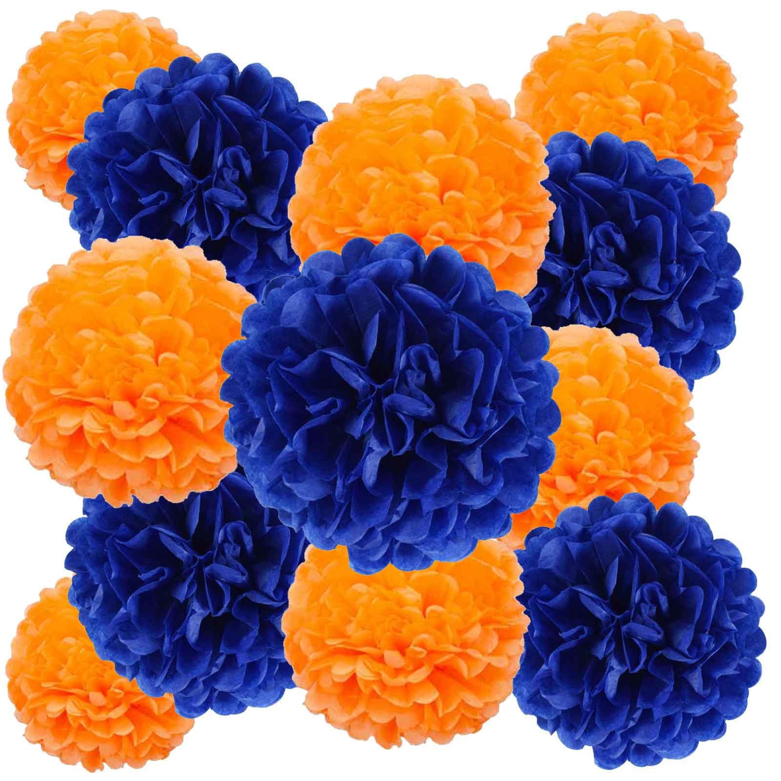 Hanging Tissue Paper Pom Pom Decorations for Parties