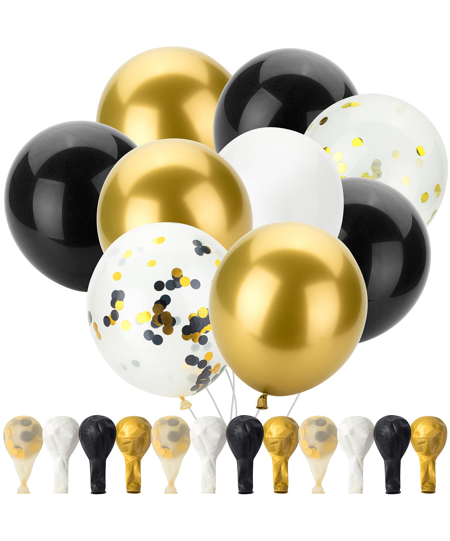 54-Pack 12-Inch Latex Party Balloons for Celebrations