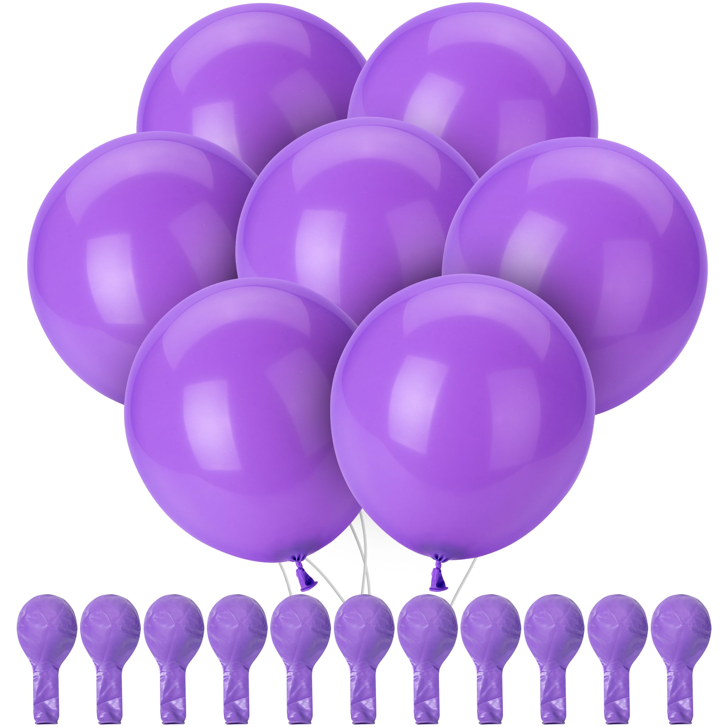 54-Pack 12-Inch Latex Party Balloons for Celebrations