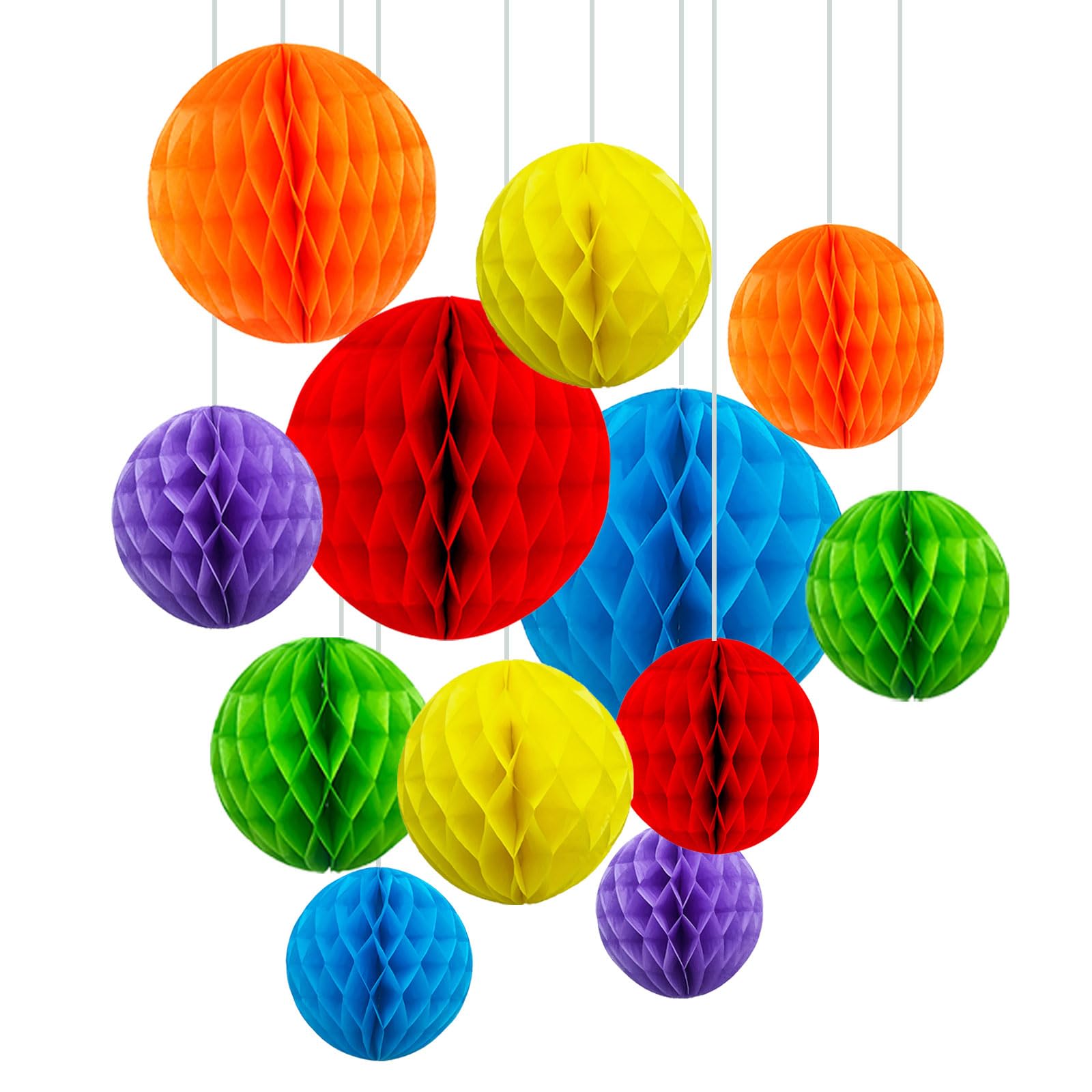 Honeycomb Ball Hanging Decorations for Parties & Events