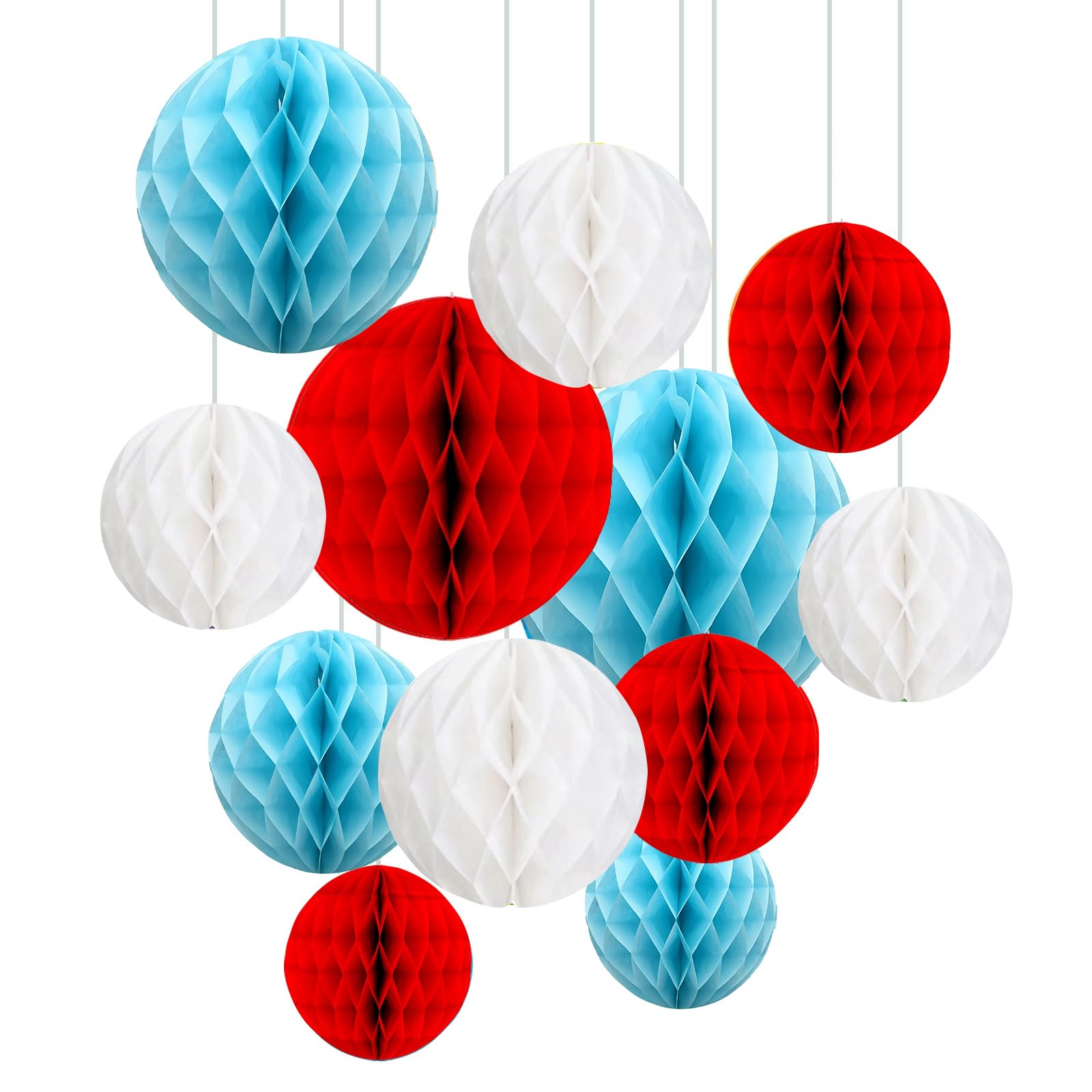 Honeycomb Ball Hanging Decorations for Parties & Events